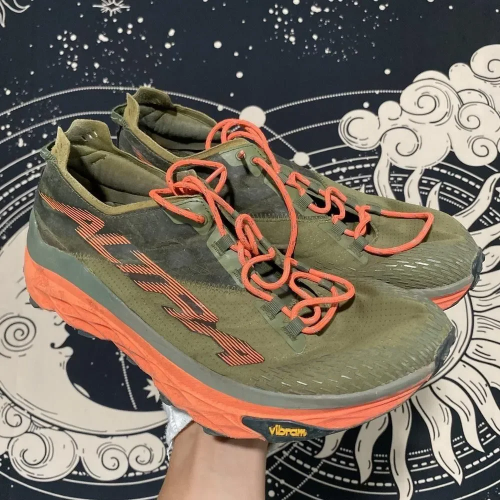 Altra Mont Blanc AL0A547K315 Athletic Sneaker Mens Green Synthetic Trail Running